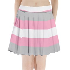 Demigirl Pride Flag Lgbtq Pleated Mini Skirt by lgbtnation