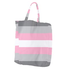 Demigirl Pride Flag Lgbtq Giant Grocery Tote by lgbtnation