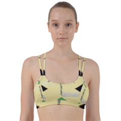 Jamaica, Jamaica  Line Them Up Sports Bra by Janetaudreywilson