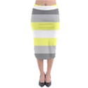 Deminonbinary Pride Flag LGBTQ Midi Pencil Skirt View1