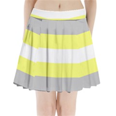 Deminonbinary Pride Flag Lgbtq Pleated Mini Skirt by lgbtnation