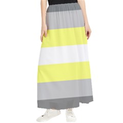 Deminonbinary Pride Flag Lgbtq Maxi Chiffon Skirt by lgbtnation