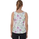 Rose flowers Velvet Tank Top View2