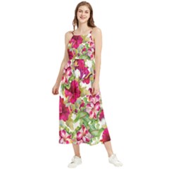 Rose Blossom Boho Sleeveless Summer Dress by goljakoff