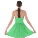 Algae Green & Black -  Strapless Bra Top Dress View2