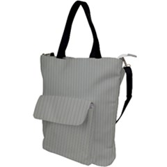 Silver Cloud Grey & Black - Shoulder Tote Bag by FashionLane