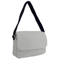 Silver Cloud Grey & Black - Courier Bag by FashionLane