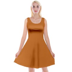 Alloy Orange & Black - Reversible Velvet Sleeveless Dress by FashionLane