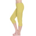 Arylide Yellow & Black - Capri Leggings  View3