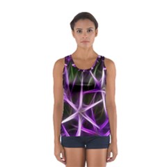 Neurons Brain Cells Imitation Sport Tank Top  by HermanTelo