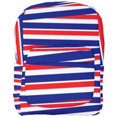 Patriotic Ribbons Full Print Backpack by Mariart