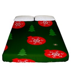 Christmas 001 Fitted Sheet (king Size) by MooMoosMumma