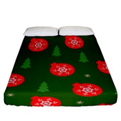 Christmas 001 Fitted Sheet (california King Size) by MooMoosMumma