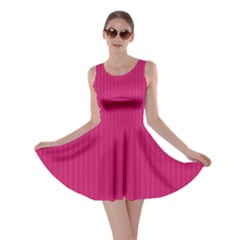 Peacock Pink & White - Skater Dress by FashionLane