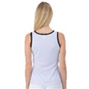 Brilliant White & Black - Women s Basketball Tank Top View2