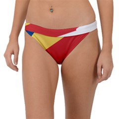 Seychelles Flag Band Bikini Bottom by FlagGallery