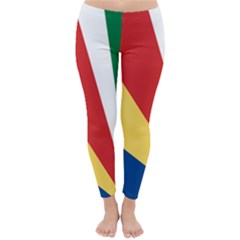 Seychelles-flag12 Classic Winter Leggings by FlagGallery