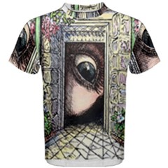 Curiouser & Curiouser - By Larenard Men s Cotton Tee by LaRenard