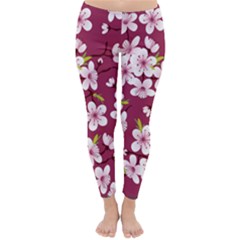 Sakura Classic Winter Leggings by goljakoff