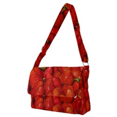 Colorful Strawberries At Market Display 1 Full Print Messenger Bag (m) by dflcprintsclothing