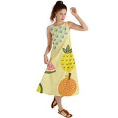 Fruit Summer Maxi Dress by HermanTelo