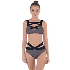 Ash Grey - Bandaged Up Bikini Set  by FashionLane