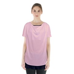 Baby Pink - Skirt Hem Sports Top by FashionLane