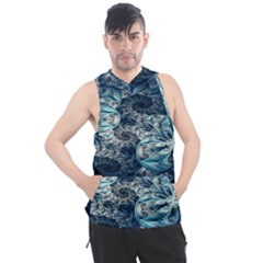 Fractal Swings Men s Sleeveless Hoodie by Sparkle