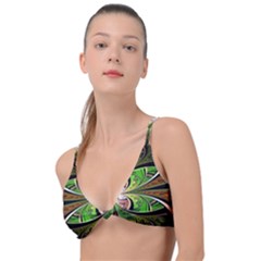 Fractal Design Knot Up Bikini Top by Sparkle