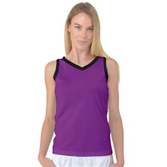 Dark Orchid - Women s Basketball Tank Top by FashionLane