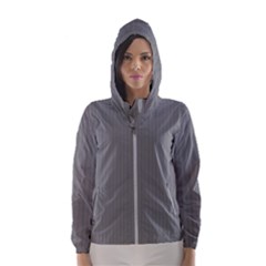 Battleship Grey - Women s Hooded Windbreaker by FashionLane