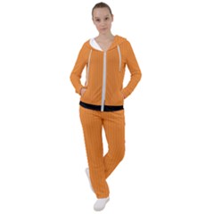 Cadmium Orange - Women s Tracksuit by FashionLane