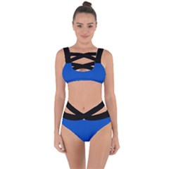 Absolute Zero Blue - Bandaged Up Bikini Set  by FashionLane