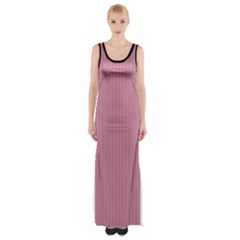 Cashmere Rose - Thigh Split Maxi Dress by FashionLane