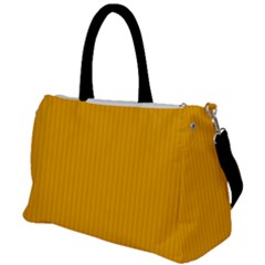 Chinese Yellow - Duffel Travel Bag by FashionLane