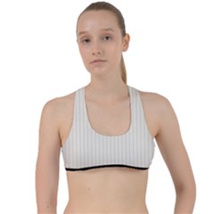 Cannoli Cream - Criss Cross Racerback Sports Bra by FashionLane