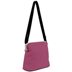 Tulip Pink - Zipper Messenger Bag by FashionLane