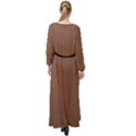 Brown Bear - Maxi Chiffon Beach Wrap View2