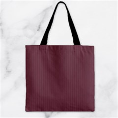 Dull Purple - Zipper Grocery Tote Bag by FashionLane