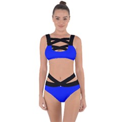 Just Blue - Bandaged Up Bikini Set  by FashionLane