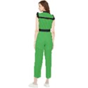 Just Green - Women s Frill Top Jumpsuit View2