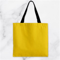 Just Yellow - Zipper Grocery Tote Bag by FashionLane