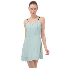 Pale Blue - Summer Time Chiffon Dress by FashionLane