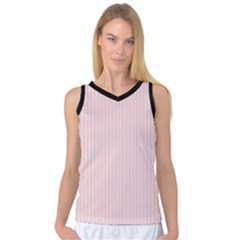 Pale Pink - Women s Basketball Tank Top by FashionLane