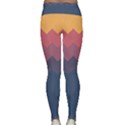 Fall palette Lightweight Velour Classic Yoga Leggings View2