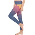 Fall palette Lightweight Velour Classic Yoga Leggings View3