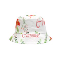 Merry Christmas Bucket Hat (kids) by designsbymallika