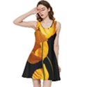 Yellow Poppies Inside Out Racerback Dress View1