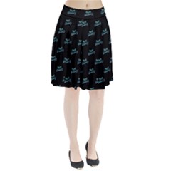 Just Beauty Words Motif Print Pattern Pleated Skirt by dflcprintsclothing