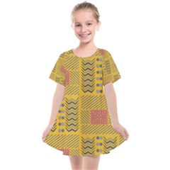 Digital Paper African Tribal Kids  Smock Dress by HermanTelo